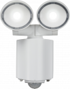 230V IP55 Twin Spot LED Security Light - White