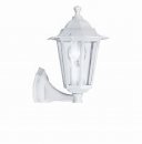 Wall Light Cast Aluminium White / Glass Clear - LATERNA 5