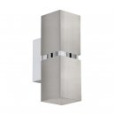 Wall Light Steel Satin Nickel, Chrome - PASSA