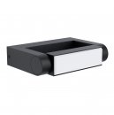 Wall Light Cast Aluminium Black - BRIANZA