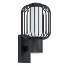 Wall Light Zinc-plated Steel Black / Plastic White - RAVELLO