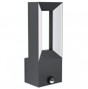 Wall Light Cast Aluminium Black / Plastic White - RIFORANO