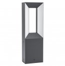 Pedestal Light Cast Aluminium Black / Plastic White - RIFORANO