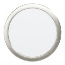 Recessed Light Aluminium Satin Nickel / Plastic White - FUEVA-Z