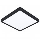 Surface-mounted Light Aluminium Black / Plastic White - FUEVA-Z