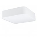 Ceiling Light Steel White / Fabric, Plastic White - PASTERI SQUARE