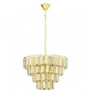 Pendant Light Steel Brass / Brilliant Glass Clear - ERSEKA