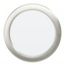 Recessed Light Steel Satin Nickel / Plastic White - FUEVA 5