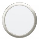 Recessed Light Steel Satin Nickel / Plastic White - FUEVA 5