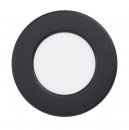 Recessed Light Steel Black / Plastic White - FUEVA 5