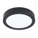 Surface-mounted Light Steel Black / Plastic White - FUEVA 5