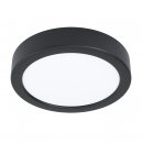 Surface-mounted Light Steel Black / Plastic White - FUEVA 5