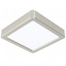 Surface-mounted Light Steel Satin Nickel / Plastic White - FUEVA 5