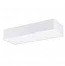 Ceiling Light Steel White / Fabric, Plastic White - POSADERRA