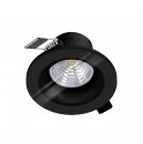 Recessed Light Aluminium Black / Glass Clear - SALABATE