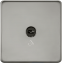 230V 1G 1-way Touchless Switch - Black Nickel