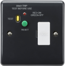 13A RCD fused spur (Type A) [Part M Compliant]