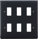 6G grid faceplate [Part M Compliant]