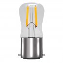 Aztex 2W LED CRI90 Filament Pygmy Dimmable - BC, Clear, 2200K