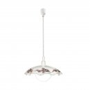 Pendant Light Plastic White / Satin Glass White, Purple, Black - VETRO