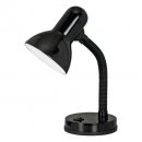 Table Light Plastic, Steel Black - BASIC