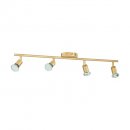 Spot Steel Brushed Brass - BUZZ-LED