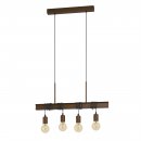 Pendant Light Steel Antique-brown, Black - TOWNSHEND 4