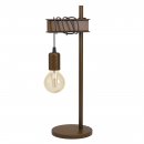 Table Light Steel Antique-brown, Black - TOWNSHEND 4