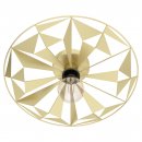 Wall / Ceiling Light Steel Gold - CASTANUELO