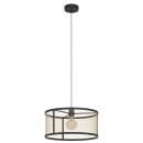 Pendant Light Steel Black / Steel Black, Brass - DELLOW