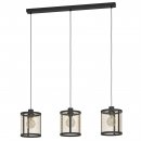 Pendant Light Steel Black / Steel Black, Brass - DELLOW