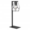 Table Light Steel Black / Glass Clear - MARDYKE