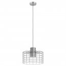 Pendant Light Steel Zinc-plated, White - MILLIGAN