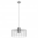 Pendant Light Steel Zinc-plated, White - MILLIGAN