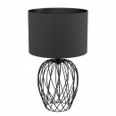 Table Light Steel Black / Fabric Black - NIMLET