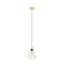 Pendant Light Steel Brushed Brass - TARBES