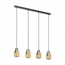 Table Light Steel, Wood Black, Brown - AYLES