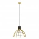 Pendant Light Steel Black, Gold - STILLINGTON