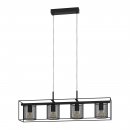 Pendant Light Steel Black - CATTERICK