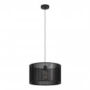 Pendant Light Steel Black - MANBY