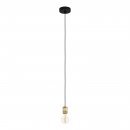 Pendant Light Steel Black, Bronzed - YORTH