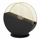 Table Light Steel Black, Gold - MUMBLES