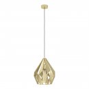 Pendant Light Steel Gold-coloured - CARLTON