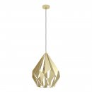 Pendant Light Steel Gold-coloured - CARLTON