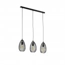 Pendant Light Steel Black - CLEVEDON