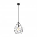 Pendant Light Steel Black - CARLTON