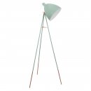 Floor Light Steel Mint, Copper-coloured / Steel Mint, White - DUNDEE