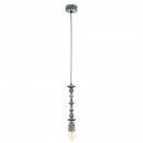 Pendant Light Wood Black-patina - AVOLTRI