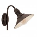 Wall Light Steel Antique-brown, Beige - STOCKBURY