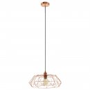 Pendant Light Steel Copper - CARLTON 2